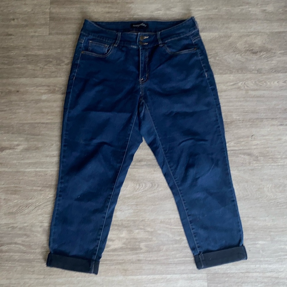Morgan Walker Dark Wash Stretch size 12